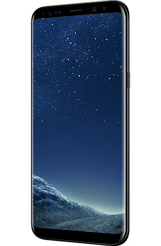 谜夜黑盖乐世 S8+倾斜右视图