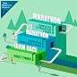 Team Marathon Experts : Created these infographic for the facebook fan page of Standard Chartered HK Marathon for marathon running tips.