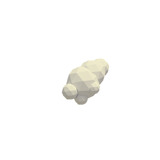 C4d云朵热气球3D立体模型