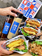 台中美食饭丘丘 台湾 快餐 字体设计 包装设计 外卖设计 logo设计 VI设计 空间设计 视觉餐饮