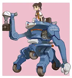 t-tsugihagi:  「量産型壱号機ドラえもんと野比のび子」/「猫八」の作品 [pixiv] #pixitail