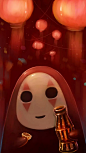 无脸男#手机壁纸#