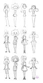 Character Shape Sketching 2 (with video link) by LuigiL on deviantART