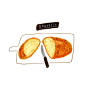 bread : -