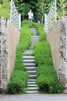 台地景观台阶坡地