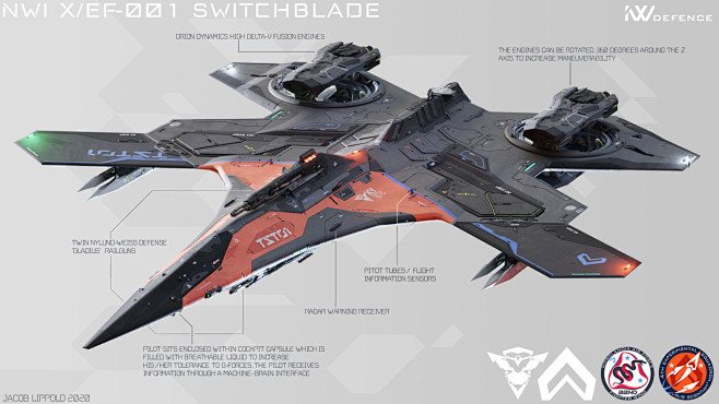 X/EF-001 SWITCHBLADE...