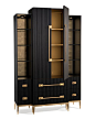 Black Satin Cabinet - Cabinets - Furniture - Our Products