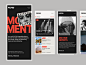 Mobile Website Version by Ronas IT | UI/UX Team on Dribbble