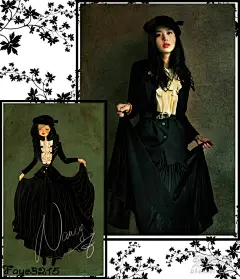 时尚插画博主Nancy 黑白两色气质秀(6)【图】