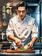 厨师工作服短袖定制夏季餐饮餐厅食堂烘焙酒店后厨房薄款透气工衣-tmall.com天猫