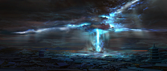 幻城2099采集到特效，天空，云