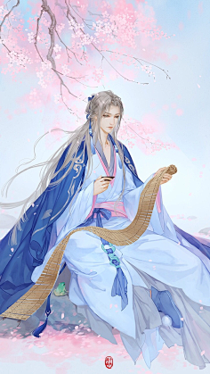 谪仙2-花瓣网|陪你做生活的设计师 | 动漫骚年