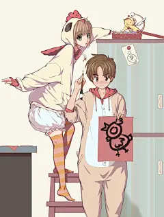 魔卡少女樱 木之本樱 同人图 插画 壁纸 | 画鸡（滑稽） | 半次元-第一中文COS绘画小说社区