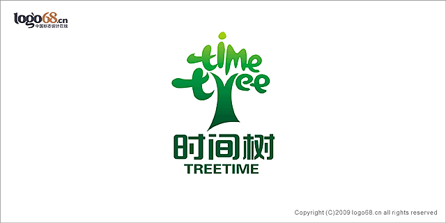 钟表标志设计,时间树标志设计,时尚表logo设计-花瓣网