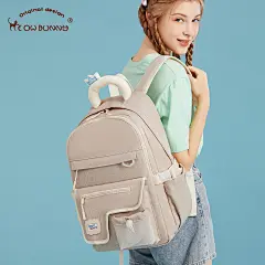 meowbunny在逃公主原创双肩包女高高中生书包电脑背包双肩背包