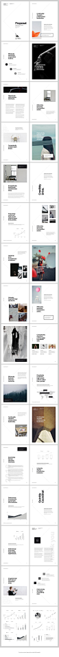 A4 Vertical Keynote for Print Template
