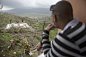 Photos of Puerto Rico After Hurricane Maria : On Wednesday, Hurricane Maria crashed across the entire U.S. territory of Puerto Rico, making landfall with winds approaching 150 mph (240 kph).