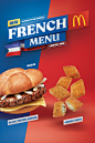Mc Donald's French Menu : Food Photography