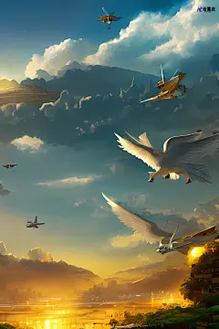 幻想#云墨北原创ai绘画，商用请私1346363063