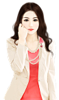 现代女立绘765867