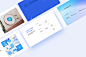 Behance 上的 Blue | Brand Guidelines Template