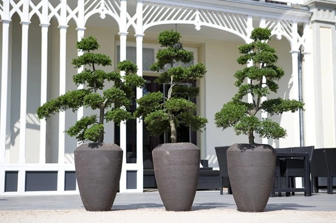 植物花钵设计1700例 景观设计花箱现代...