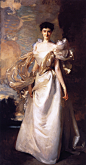 John Singer Sargent 美国现实主义画家（1856年-1925年）--肖像画4 - 守着肉骨头的狗 - 坚守着守望的博客