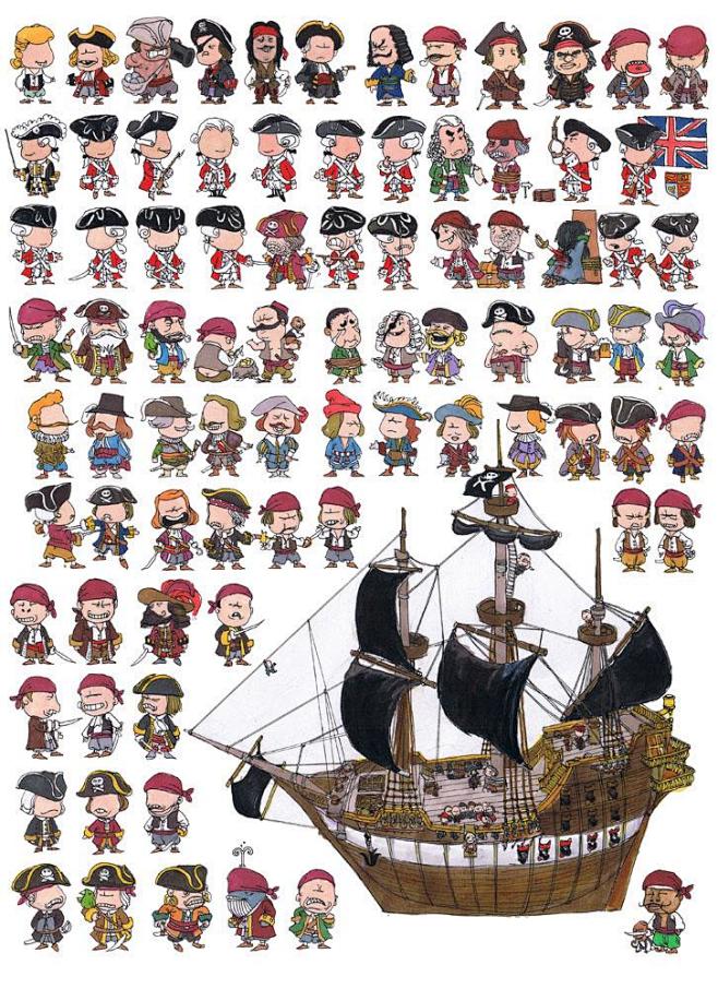 17世纪英国海军和海盗