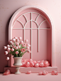 BettyParker_This_is_a_simple_display_background_pink_background_20edbc73-54eb-450b-a42e-5d3243b8cfd5