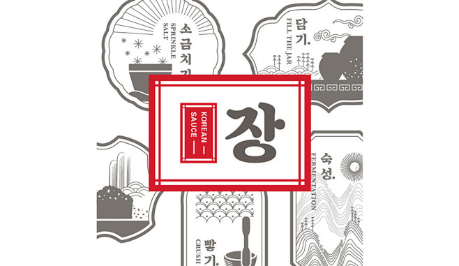 韩国传统酱汁品牌包装设计 | Desig...