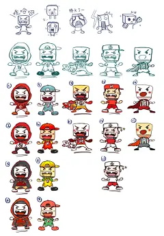 十二囧俠Code Runner_emoji face表情包 : 十二囧俠 | 可愛卡通 | 吉祥物 | 歡樂 | 網絡綜藝節目 | 超强