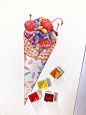 【小美食】水彩 手绘 绘画 插画 美食 甜品 夏日冰品