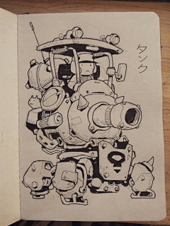 韩公子采集到马克笔绘画