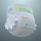 3D model baby diaper