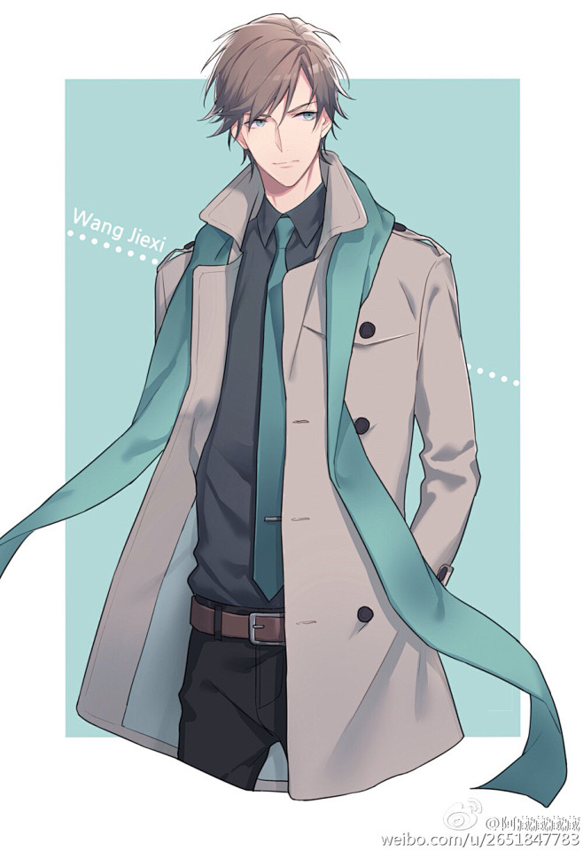 全职猎人动漫二次元美男绘游猫