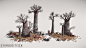 Star Citizen - Vegetation - Planet Hurston, Özlem Sagbili : I was mainly responsible for creating vegetation and procedural object distribution for Star Citizen over the last 2 years. 
The assets can be found on one of our planets called "Hurston&