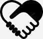 团结握手和平图标 标识 标志 UI图标 设计图片 免费下载 页面网页 平面电商 创意素材