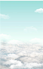 蓝色天空背景