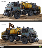 Maz 53 (water carrier).Metro:Exodus., Oleksandr Kryvolapov : One of mine vehicle concepts I've done for the Exodus project , that could be found on Caspian location.