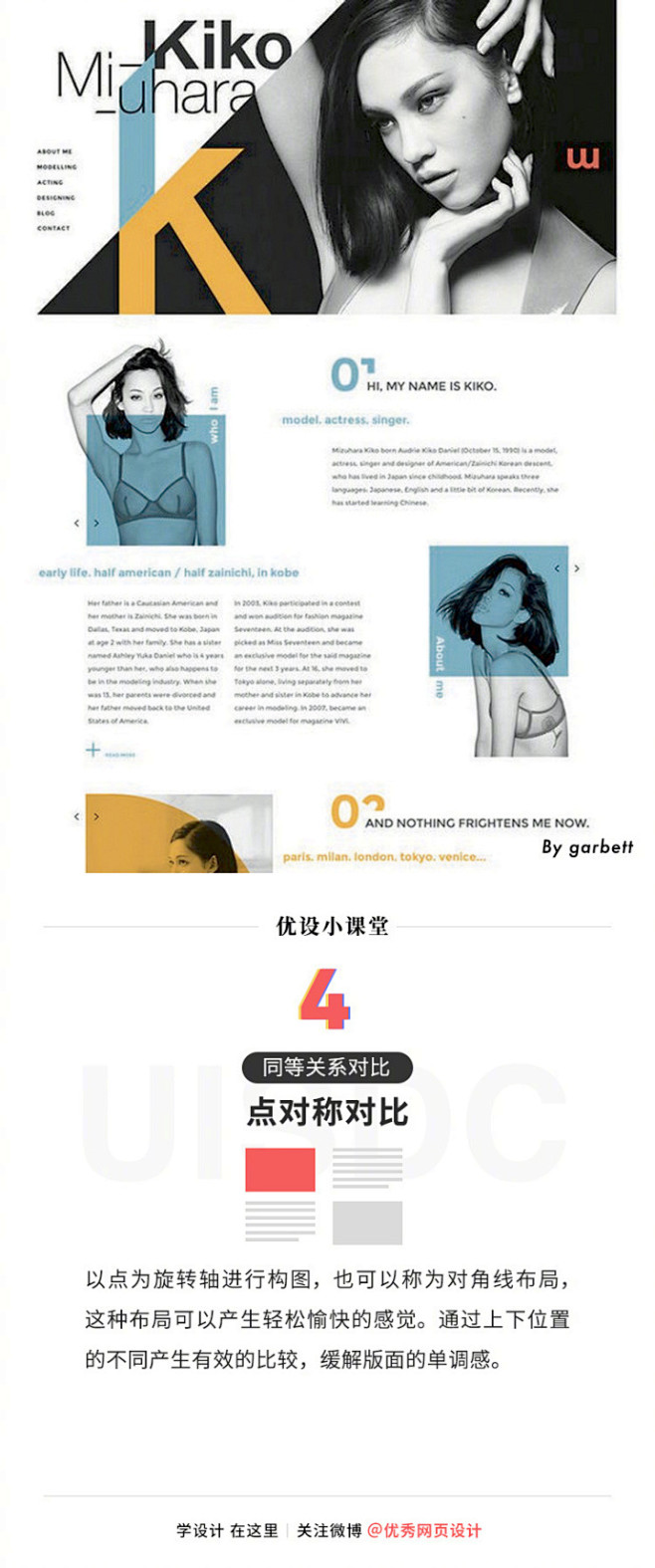 #设计小课堂#【设计基础！对比在设计中的...