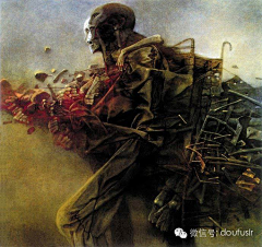 楼图兰的梦采集到Beksiński