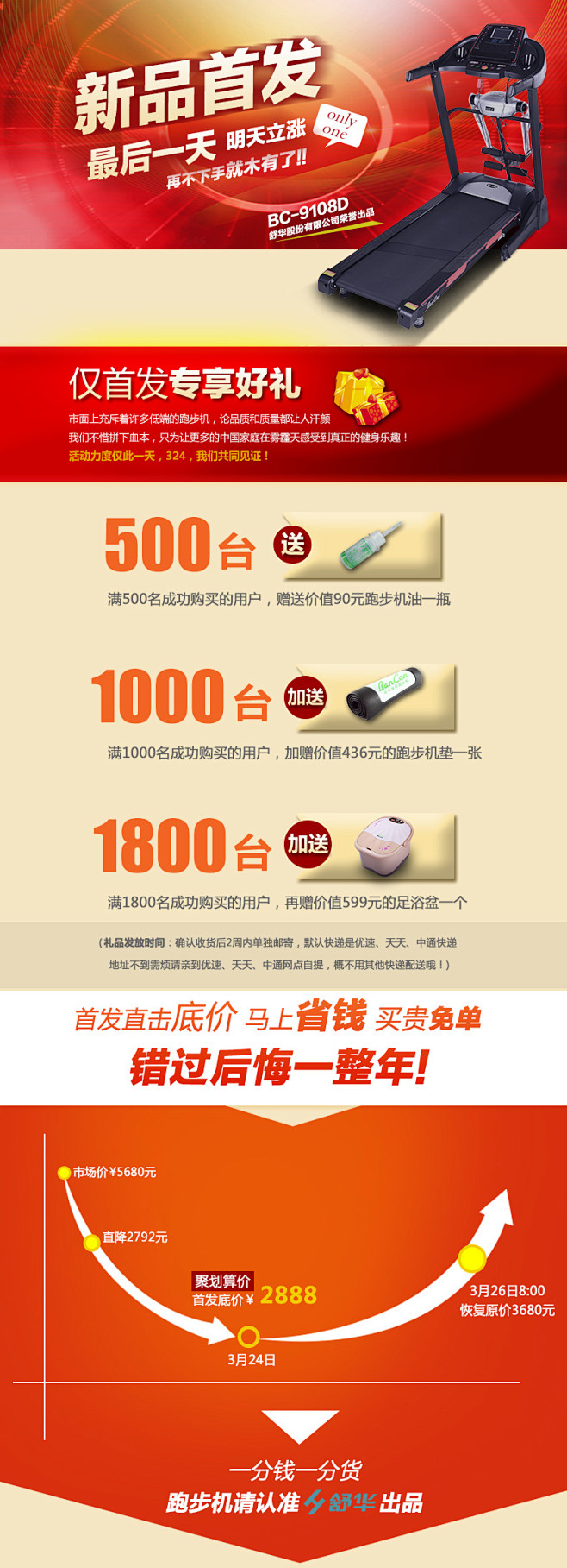舒华全新单品家用多功能智能自动爬坡跑步机...