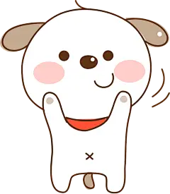 手绘卡通可爱儿童动物小猫小狗简笔画