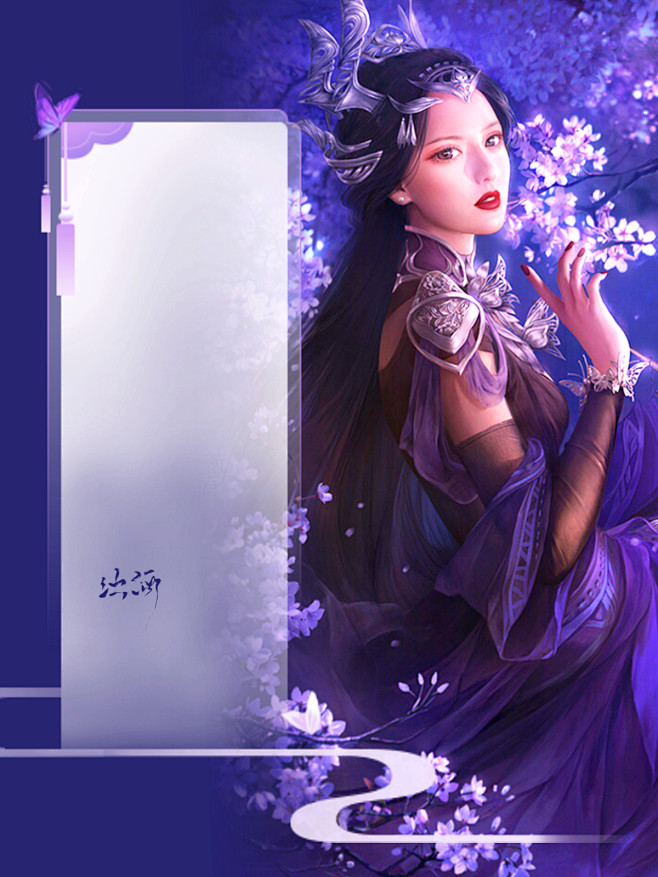 浊酒处理#女频古风美女底图 
540粉福...