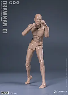 DAMTOYS 1/12可动人形 “绘画人