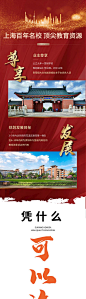 【源文件下载】 海报 长图 房地产 学区  价值点   卖点 红金 275027
