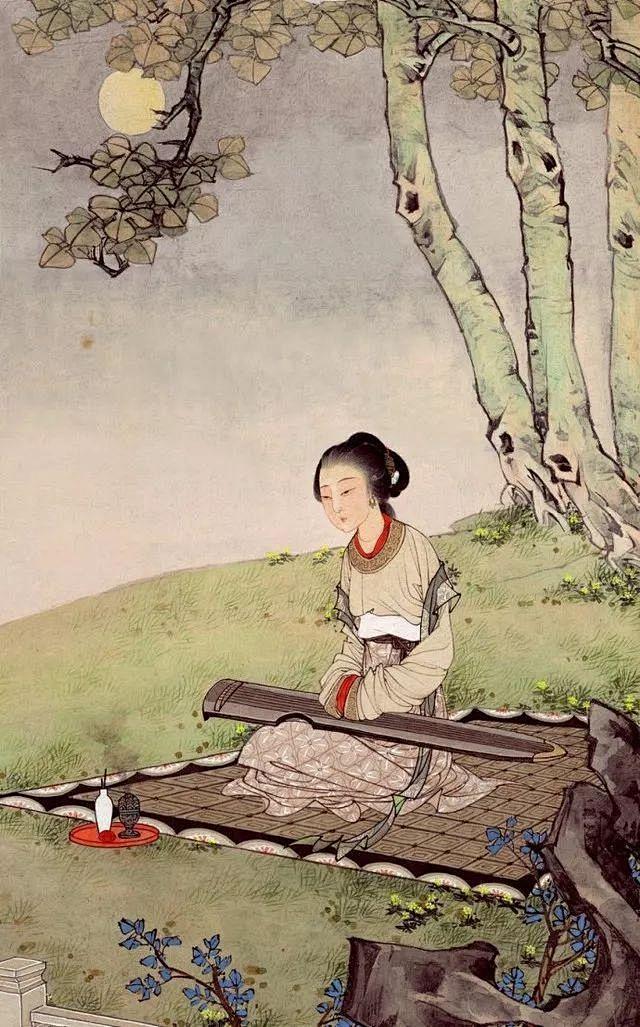 蔡岚白描不愧为“当代第一”，笔下“高洁”...