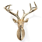 Deer Head - 17.75"H: 