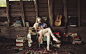 People 1920x1200 books guitar women model