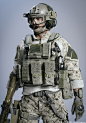 DEVGRU, Peter Zoppi : I put this character together for a class I teach with CG Master Academy's 3d character arts program.  The course is all about creating high quality characters for cinematic and film purposes. It covers advanced techniques in modelin